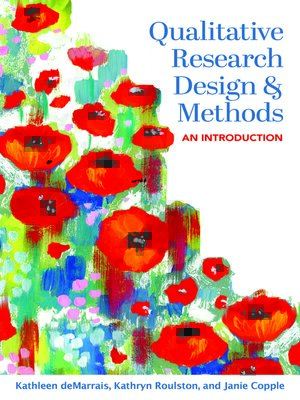 cover image of Qualitative Research Design and Methods